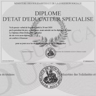 Faux diplome d’éducateur spécialisé identifié grâce à notre solution de vérification