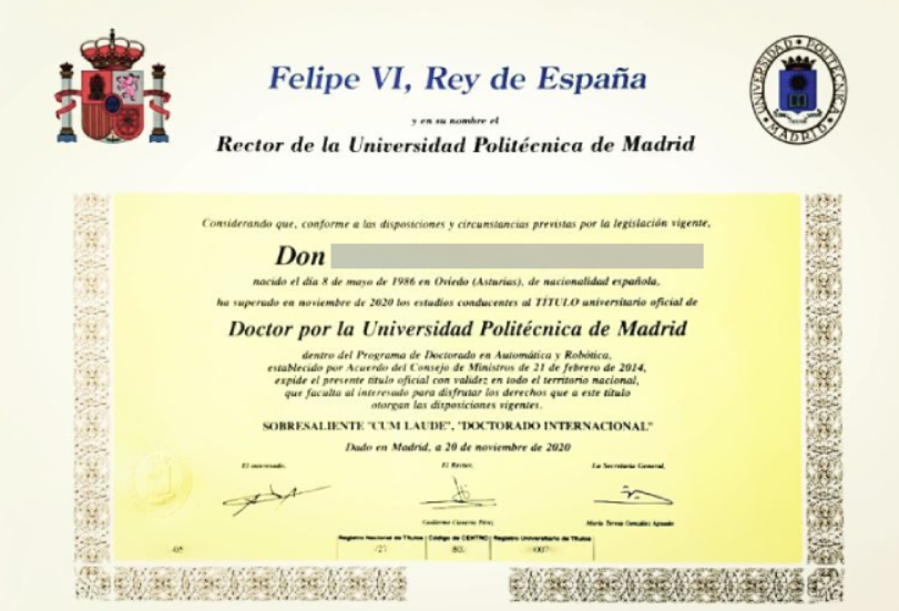 Resultado de la búsqueda «fake diploma» en google