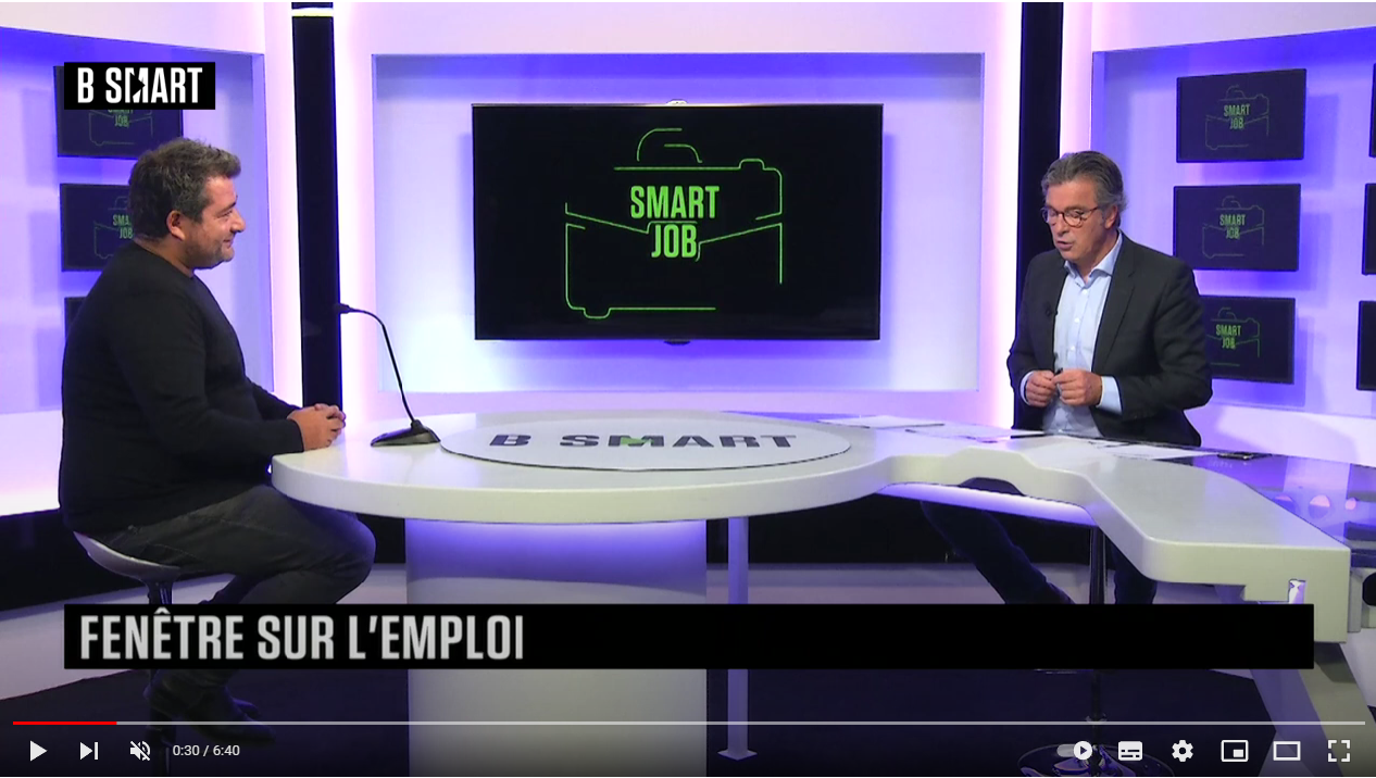 EveryCheck sur le plateau de B SMART